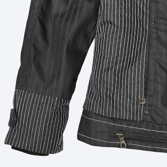 NILS Softshell Ski Snow Jacket Stitching Detail Womens 4 Winter Travel Dark Gray - Picture 6 of 13